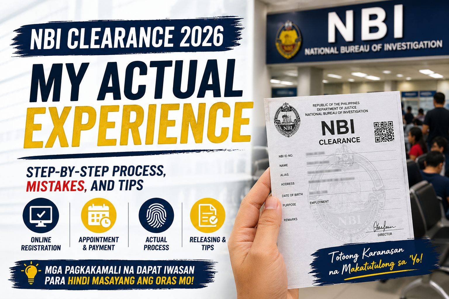 NBI Clearance 2026 Experience: My Actual Step-by-Step Process, Mistakes, and Tips