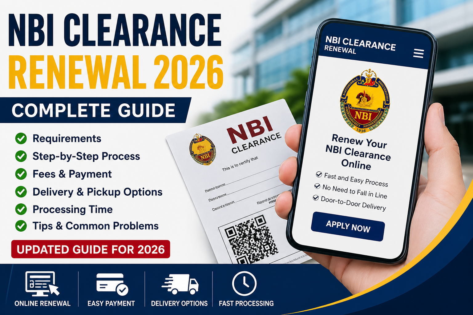 NBI Clearance Renewal 2026 Philippines: Simple Guide to Get Approved Faster