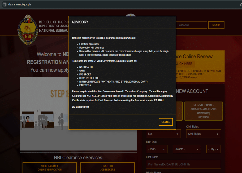 NBI Appointment Online Booking Guide 2026