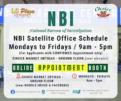 NBI Clearance Processing Schedule