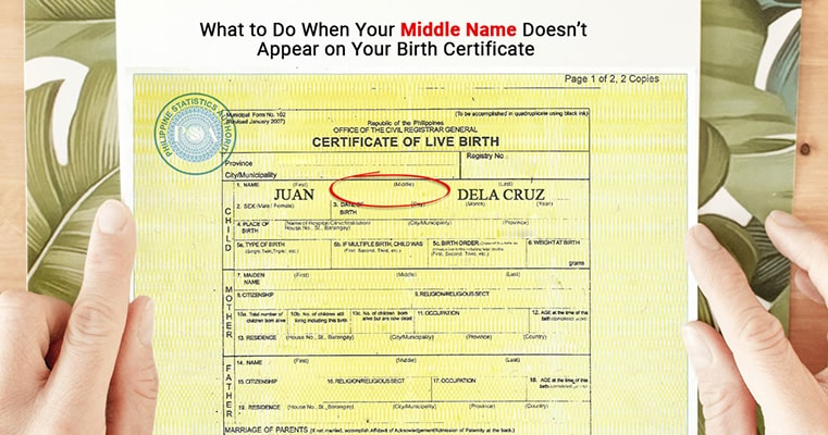 PSA Birth Certificate 2026 Official Document Sample