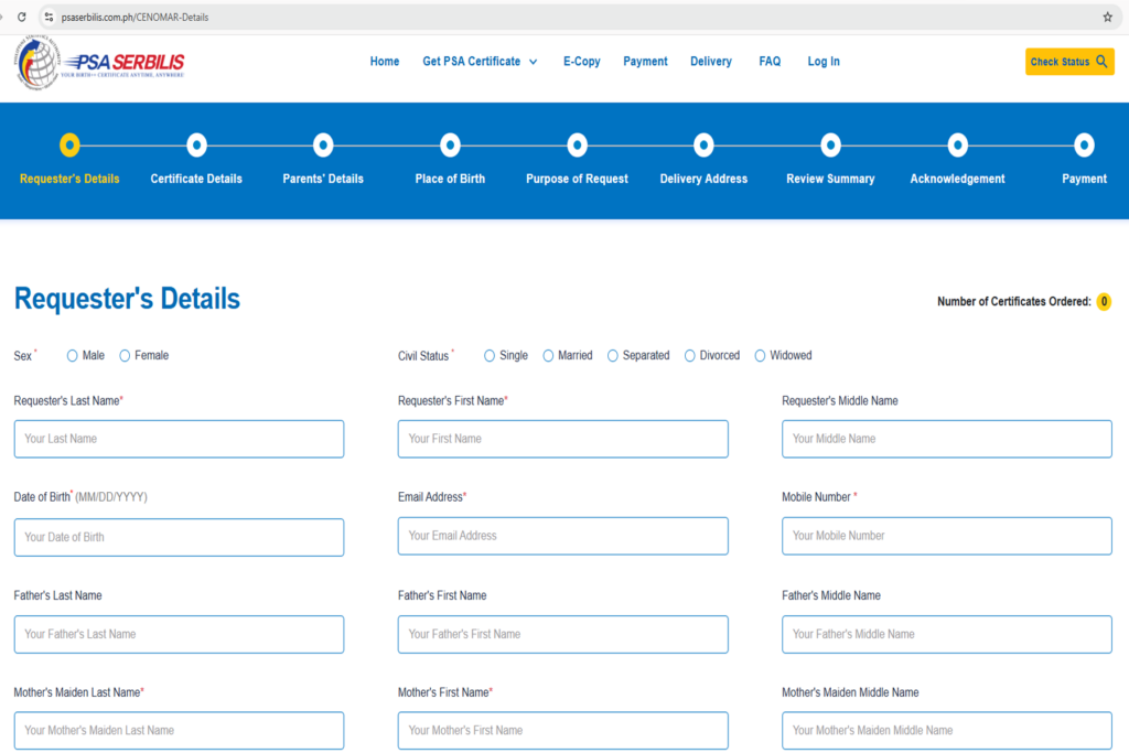 PSA Online Delivery Philippines 2026: Fast & Easy Ultimate Guide (Avoid Scams!)